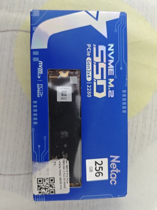 Ssd NETAC M2 256гб