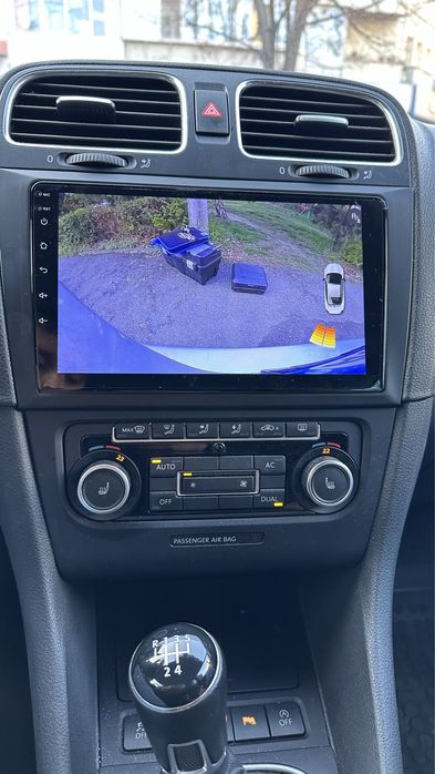 Navigatie android VW Golf 6 CarPlay AndroidAuto RNS DSP SIM USB