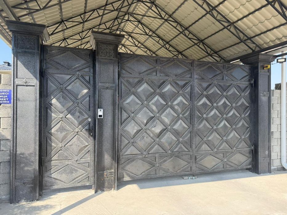 Ворота почти новый