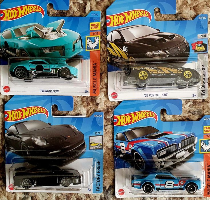 Hot Wheels 4 buc. set