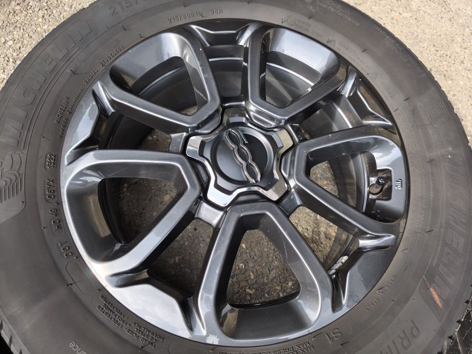 16" оригинални алуминиеви джанти за Fiat 500X.