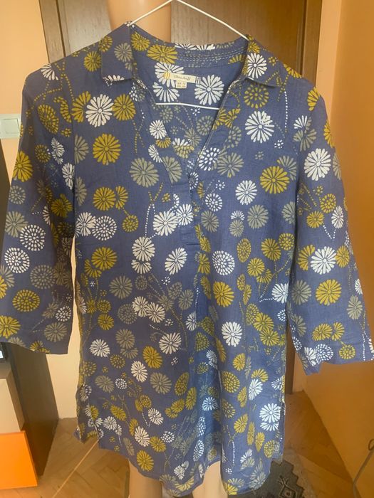 Ленена рокля( туника)  White Stuff флорален десен