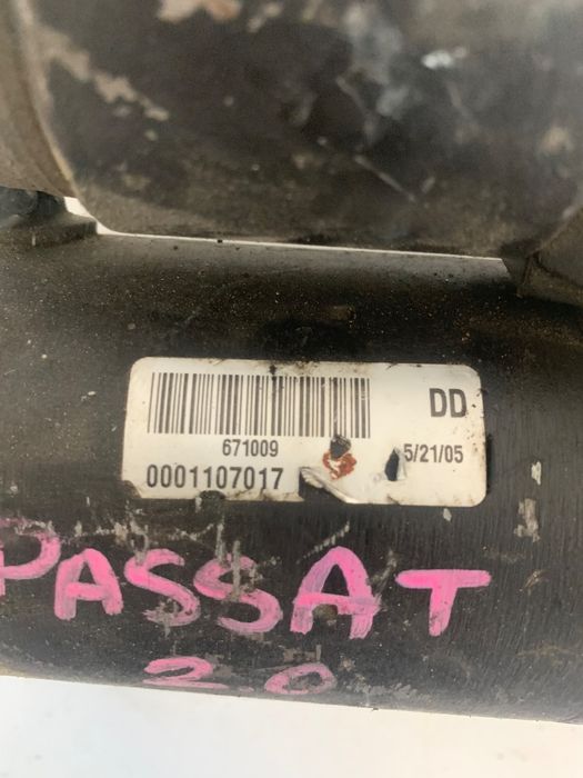 Electromotor 1.8T Audi A4 Saloon 8D2, B5 1994 - 2001 Oem 0001107017