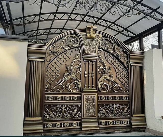 Покраска ворот и тдл