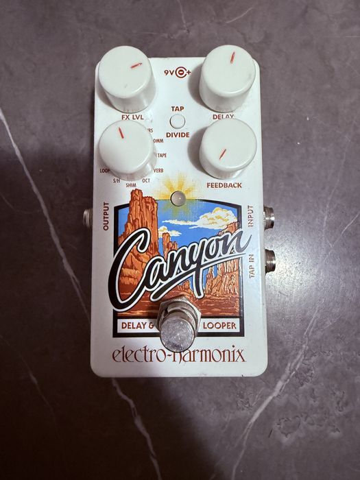 Electro Harmonix EHX Canyon Pedala Delay