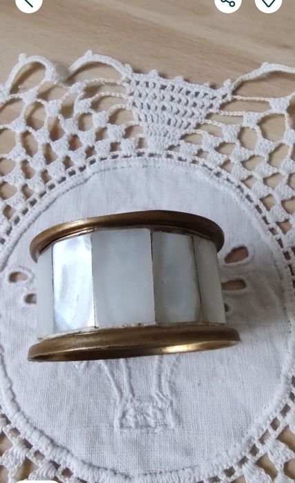 cutie sidef delicată, handmade