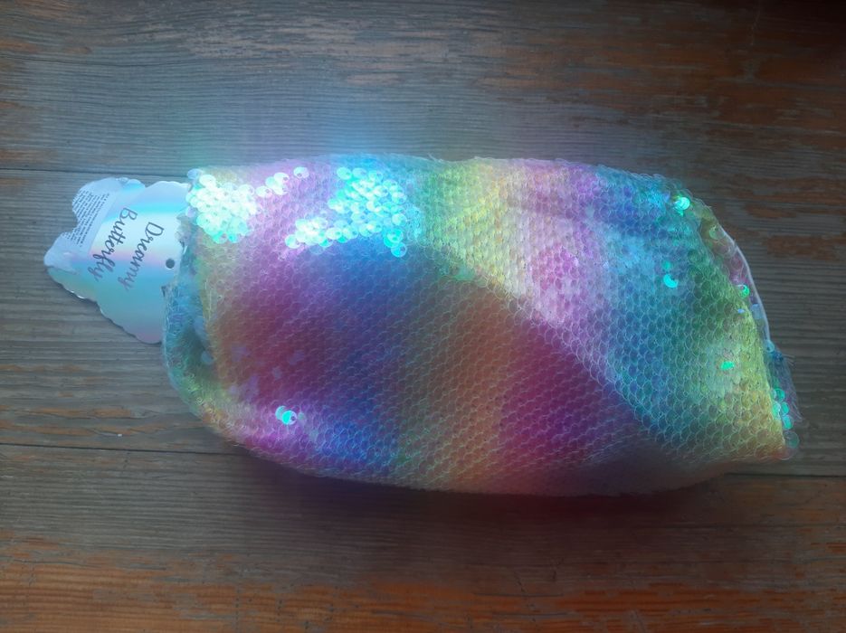 Косметичка/пенал из пайеток