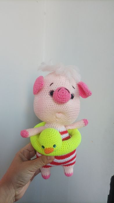 Игрушки ручной вязки новые