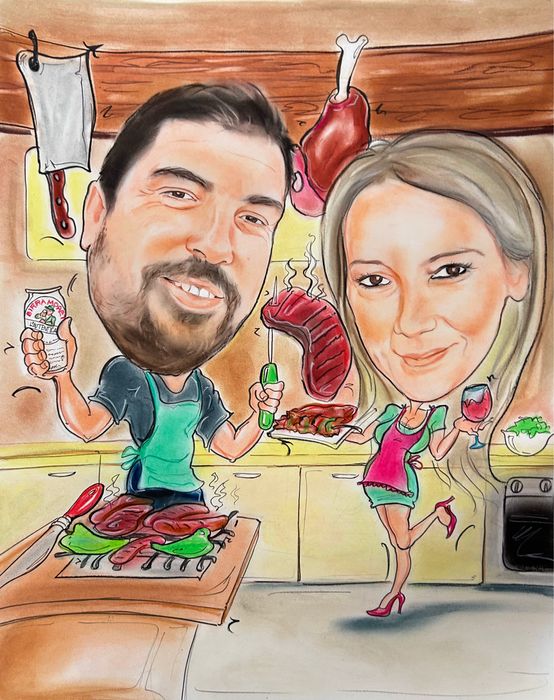 Ръчно рисувани Карикатури , шаржове