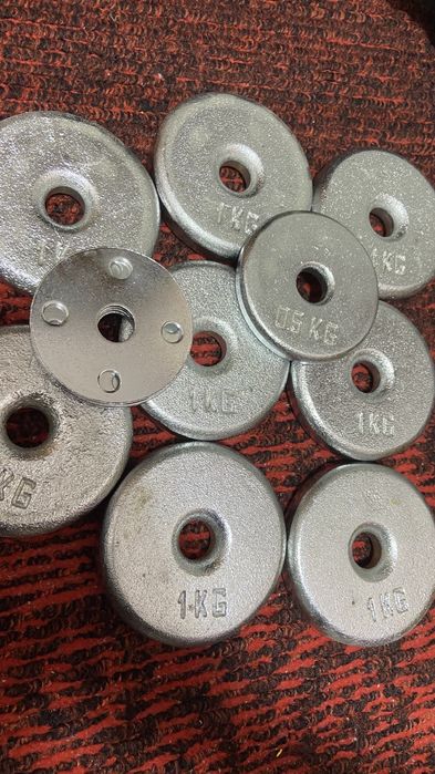 Гири на гантели 1-кг