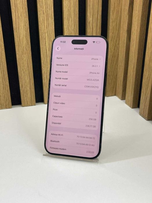 Iphone AIR / 256 GB 100% BAT / Factura / Garantie #53492
