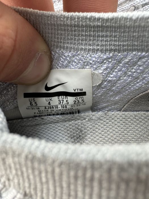 Nike Air Vapormax alb