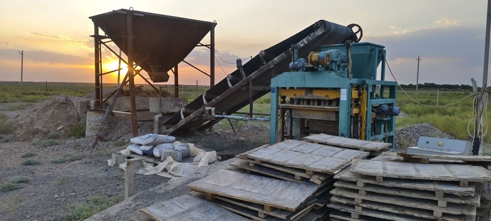 Шлакабок Пескаблок сплитерный станок аппарат