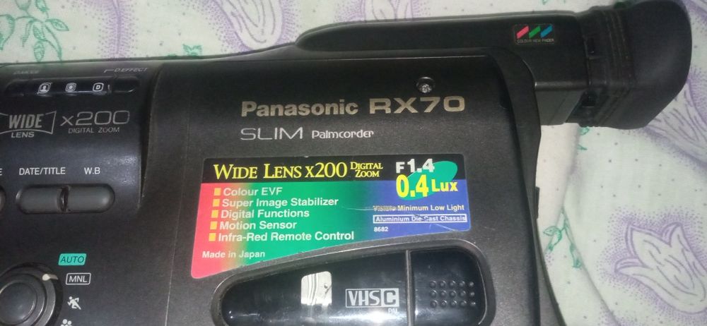 Видео камера panasonic rx 70