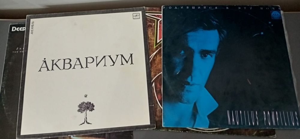 винил.Рок-группы