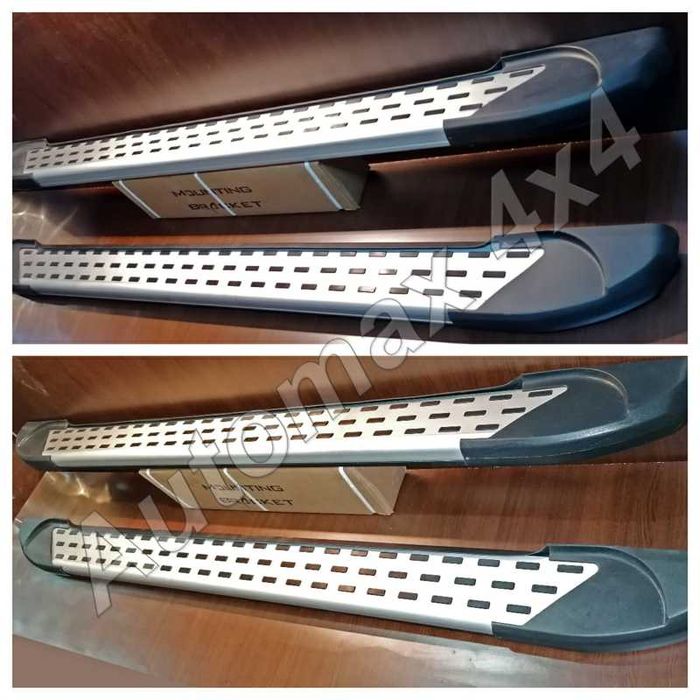 Praguri auto, trepte laterale din aluminiu