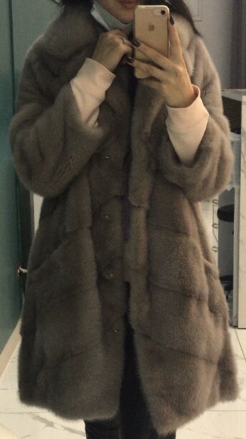 Норковая шуба