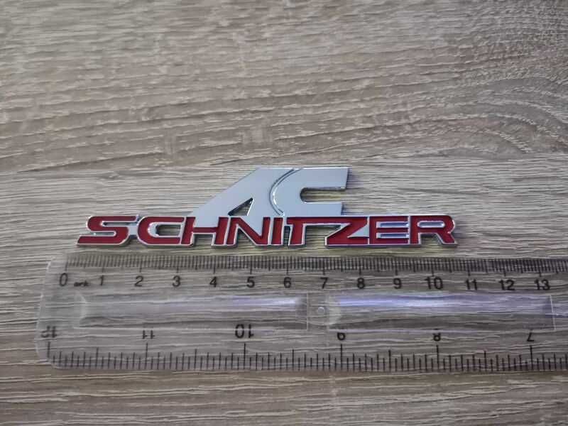 AC Schnitzer Шнитцер червена емблема