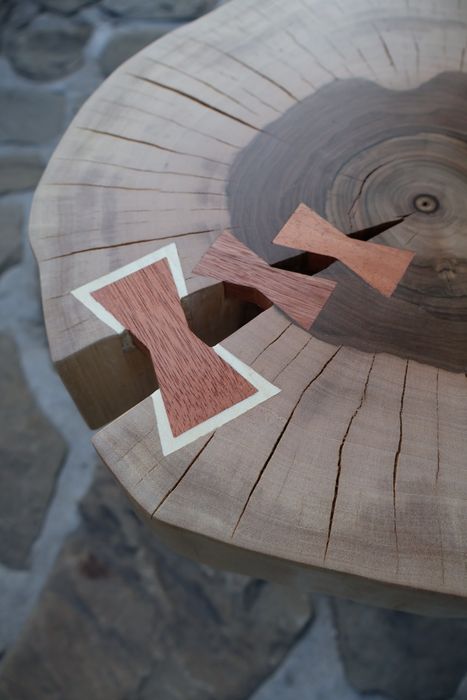 Măsuță cafea lemn masiv nuc