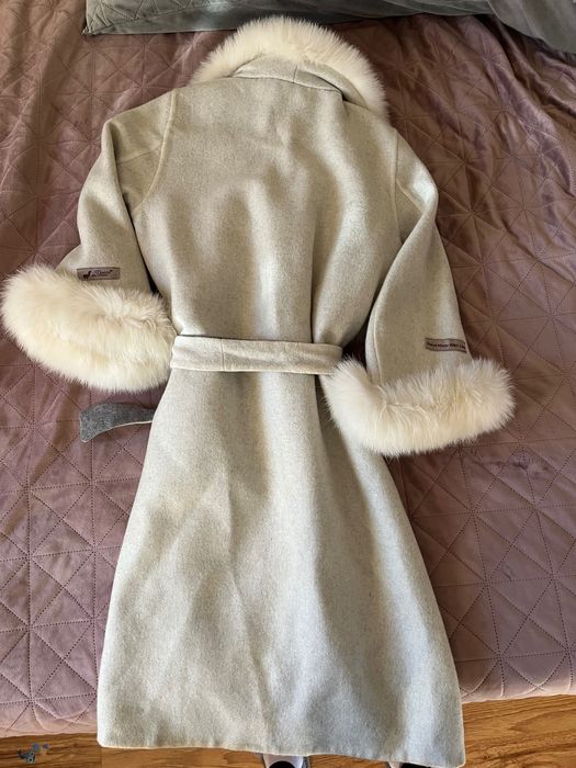 Палто от естествени материали