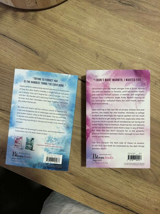 Книги my fault и our fault