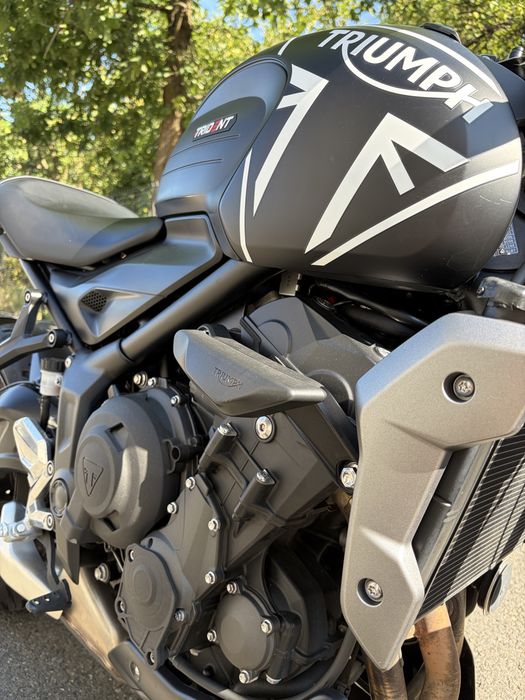 Triumph Trident 660 model 2024, 4800 km, impecabilă