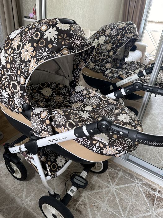 Коляска Rico nano alu tech 3 в 1 (Польша)