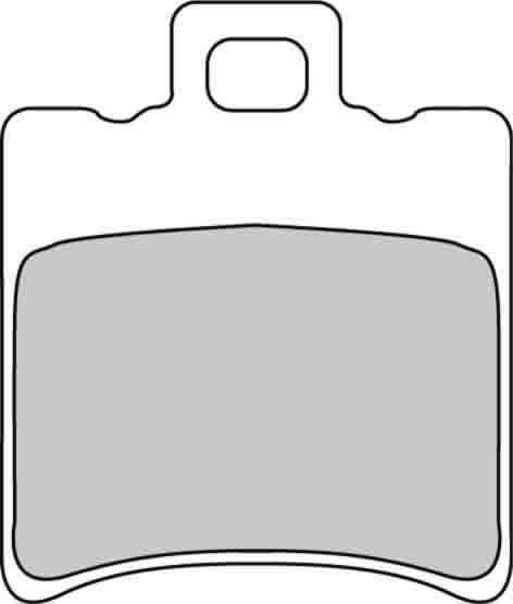 Комплект дискови накладки FERODO FDB680EF Позиция на монтаж-Отзад