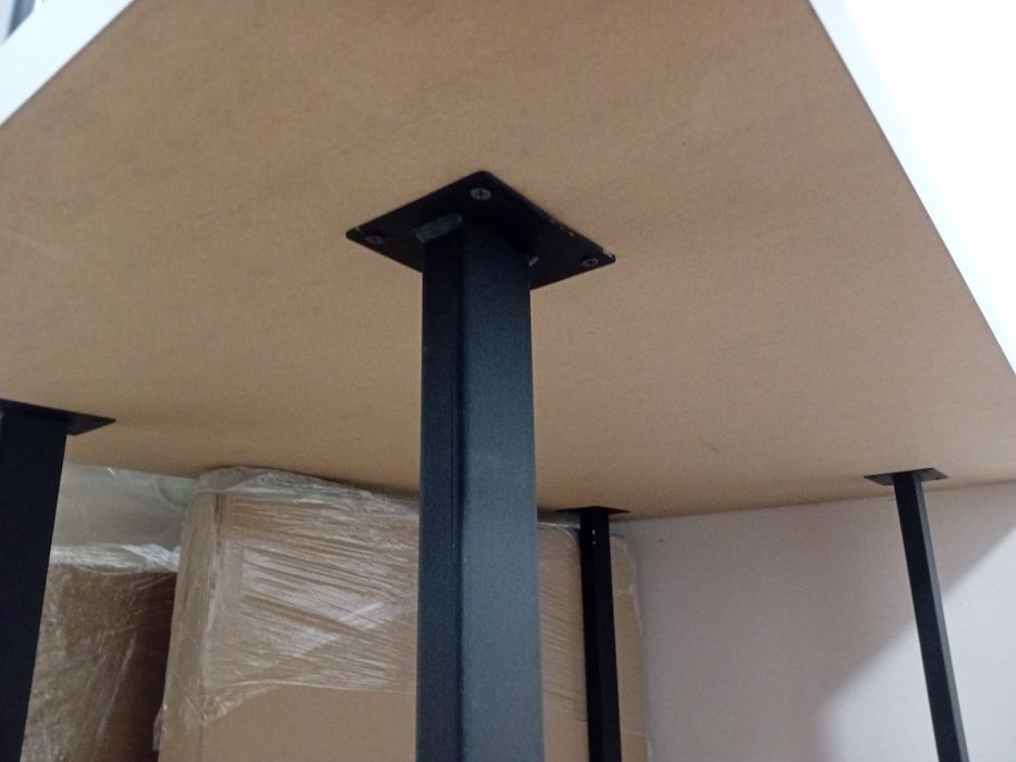 Стол компьютерный серый лофт