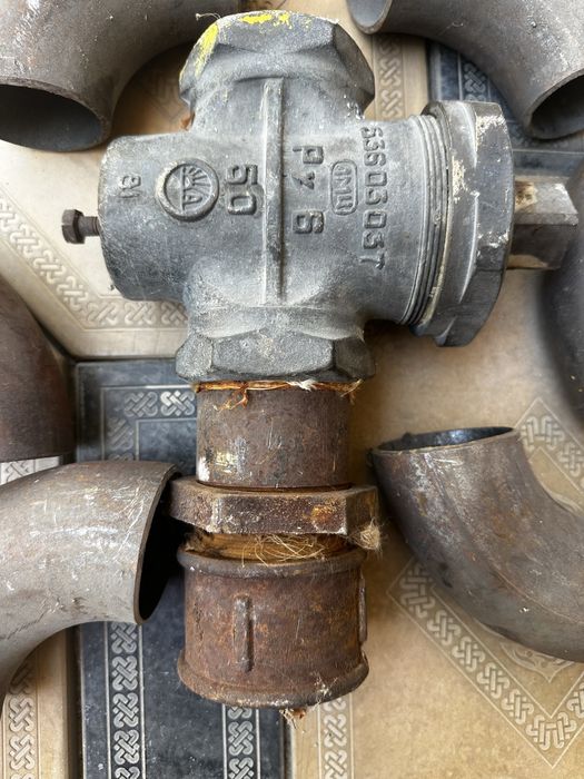 Газовый кран, редуктор диаметр 50
