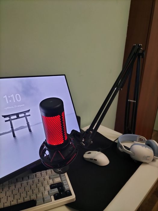 Микрофон игровой HyperX QuadCast (4P5P6AA)