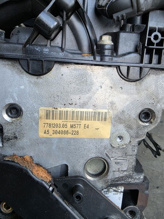 Motor bmw e60 2.5 diesel M57 177CP an 2007 euro 4 cu 286519 km rulati