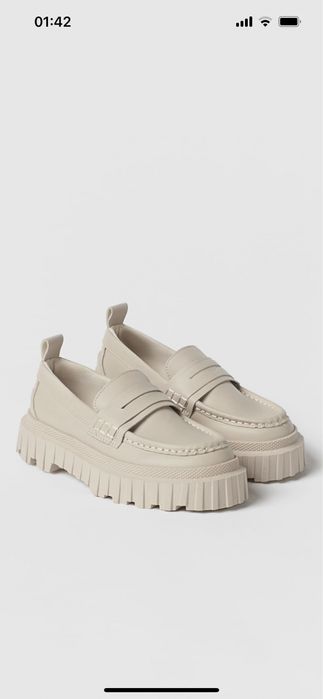 Zara лоферы новые 30 размер.