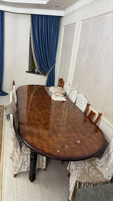 Стол для Зала с 12 стульями