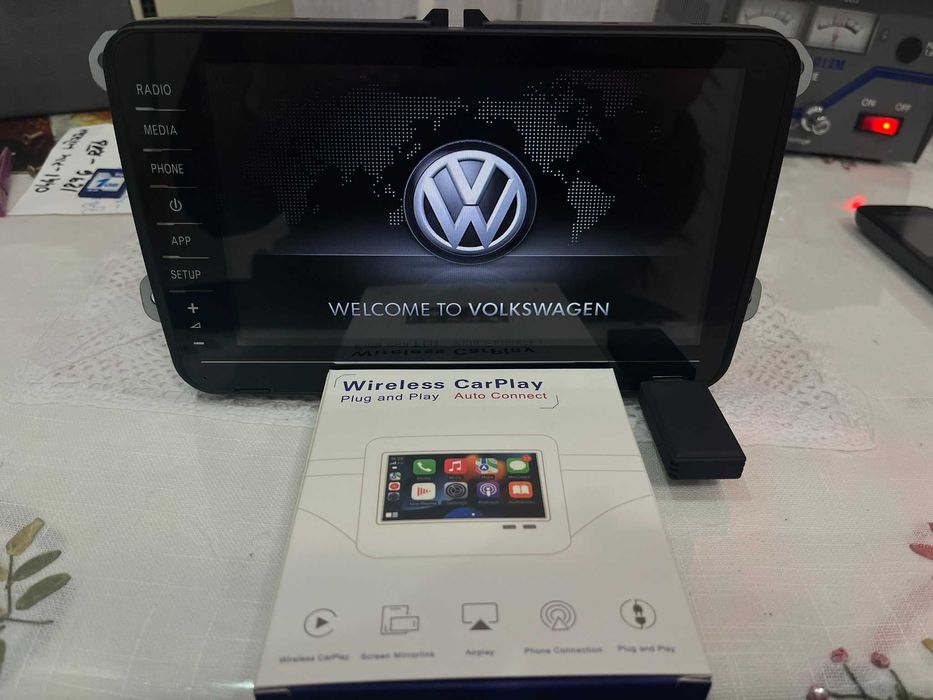 Multimedia RCD 580 vw-carplay-model MIB2-adaptor wireless bonus