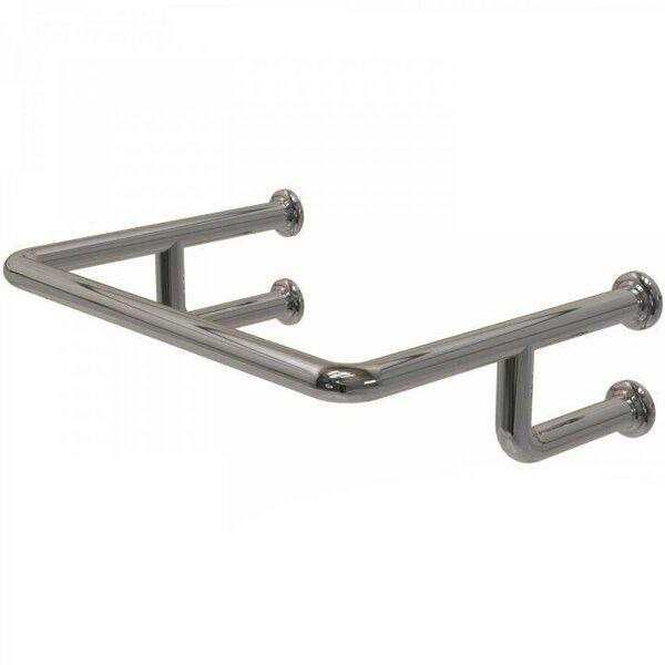 Поручень для инвалидов в санузел из нержавейки от производителя