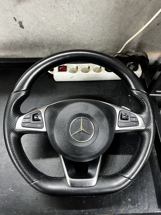 АМГ волан mercedes е,ц,цлс,гле и др. Конзола с лосчета лентов кабел