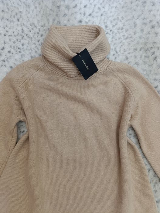 Pulover Massimo Dutti M amestec lana și casmir