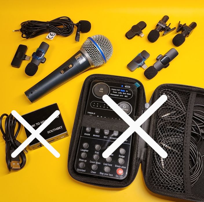 lot electronice (mic, net, cooler ps4 etc)