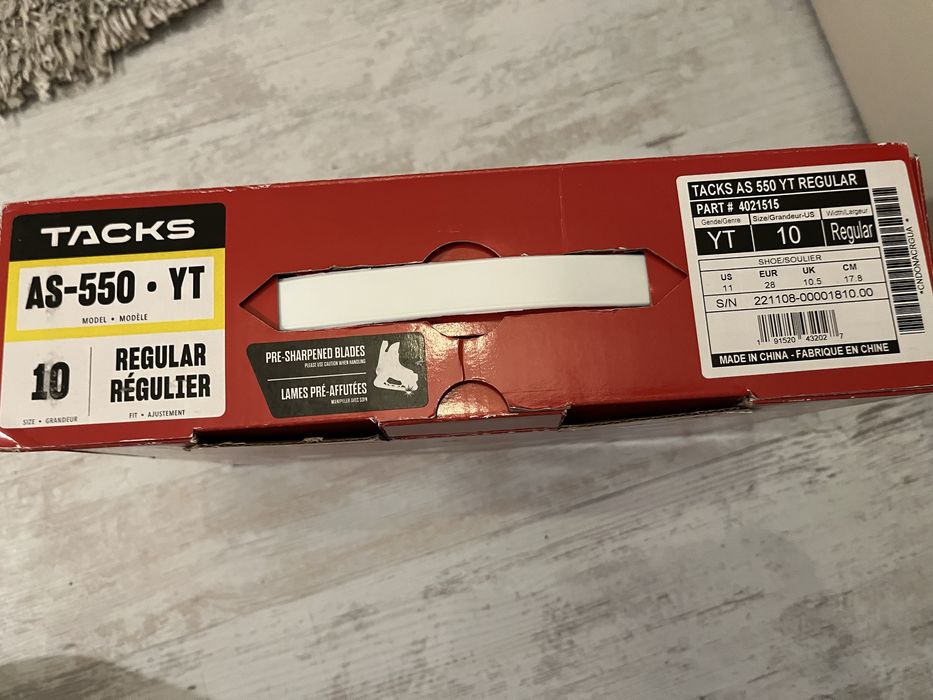 Нови детски хокейни кънки CCM AS - 550