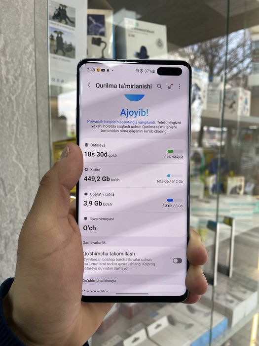 Samusung S10+ 5g 8/512