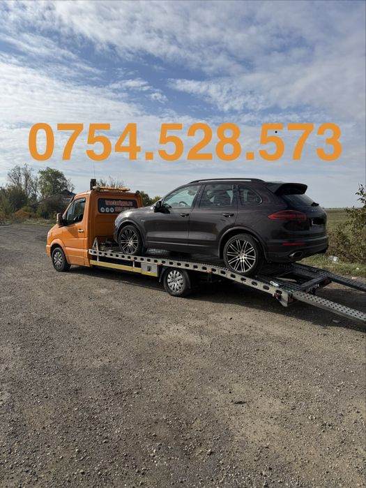 Tractari auto, platforma, asistenta rutieră Non-stop!