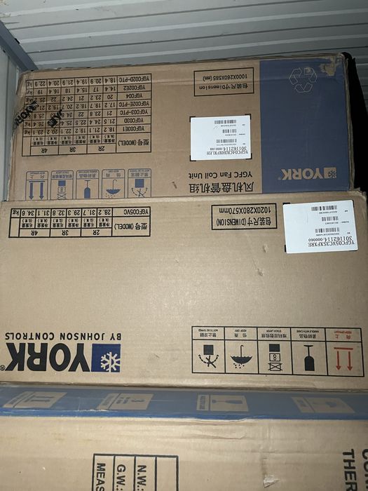 Фанкойл York новые