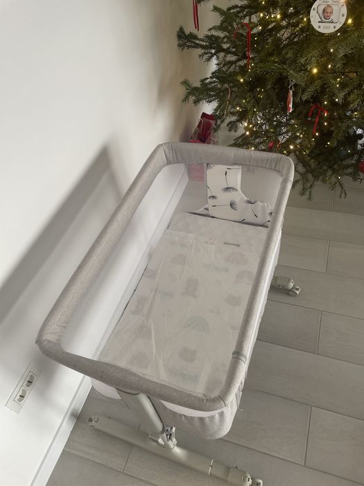 Patut cosleeper Lionelo Aurora gri 3 in 1