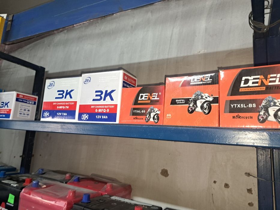 Аккумуляторы для мопеды и скутеров