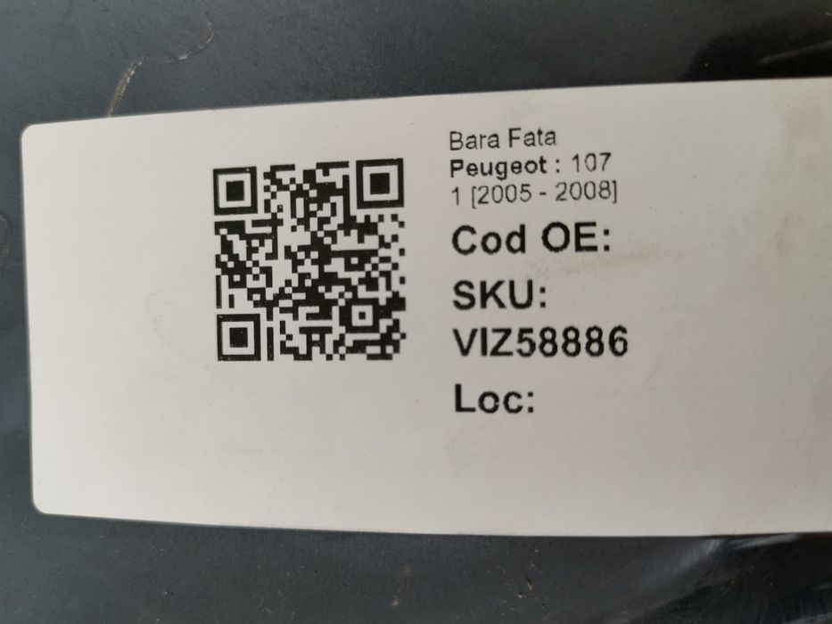 Предна броня Пежо 107 / Peugeot 107 1 [ - ] Оригинална, в добро състоя