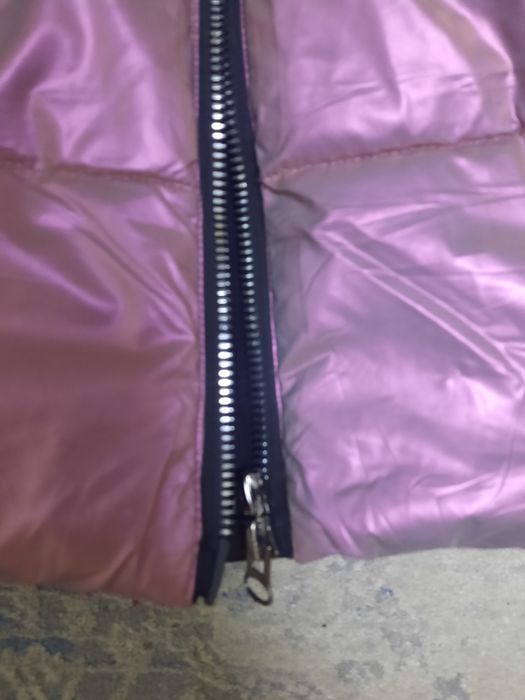 Зимний девочк пуховик 134 рост