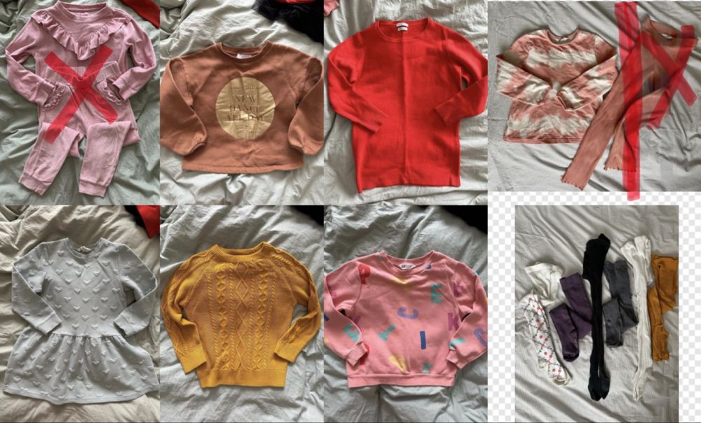 Вещи на девочку  4-7 лет