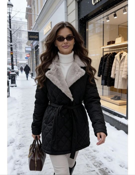 Стеганная куртка демисезон