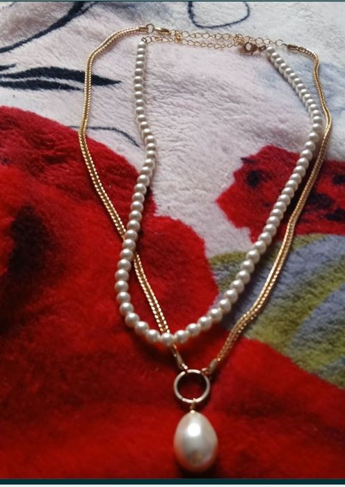 Colier perle naturale